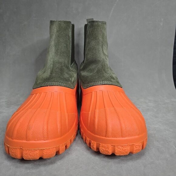 Diemme Balbi Sage Green Suede Boots Italy Sz 45 US 11 MSRP $380 - Picture 2 of 11